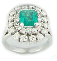 Anillo Guerretta Gioielli Mujer in Oro Smeraldo 1.00 Ct 1823-14 - 1823-16
